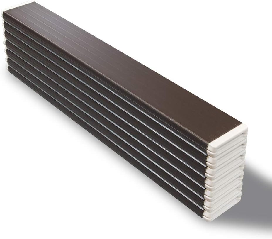 Topre L14 Folding Bath Lid, Antibacterial, Ag+ Composite, Made in Japan, 29.5 x 54.7 inches (75 x 139 cm), Brown