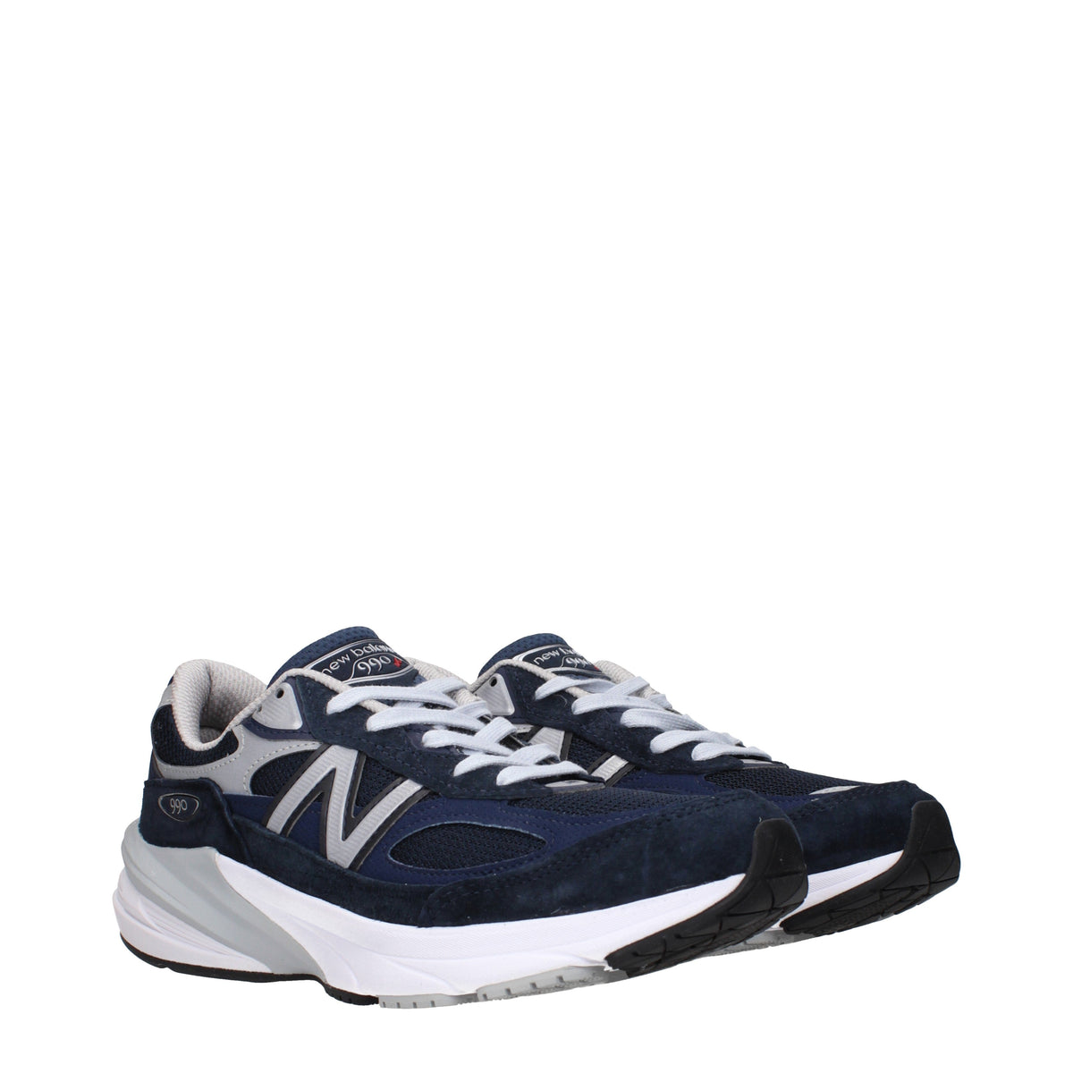 Designer Brand ニューバランス 990 メンズs スニーカー スエード ブルー/シルバー - Image 8