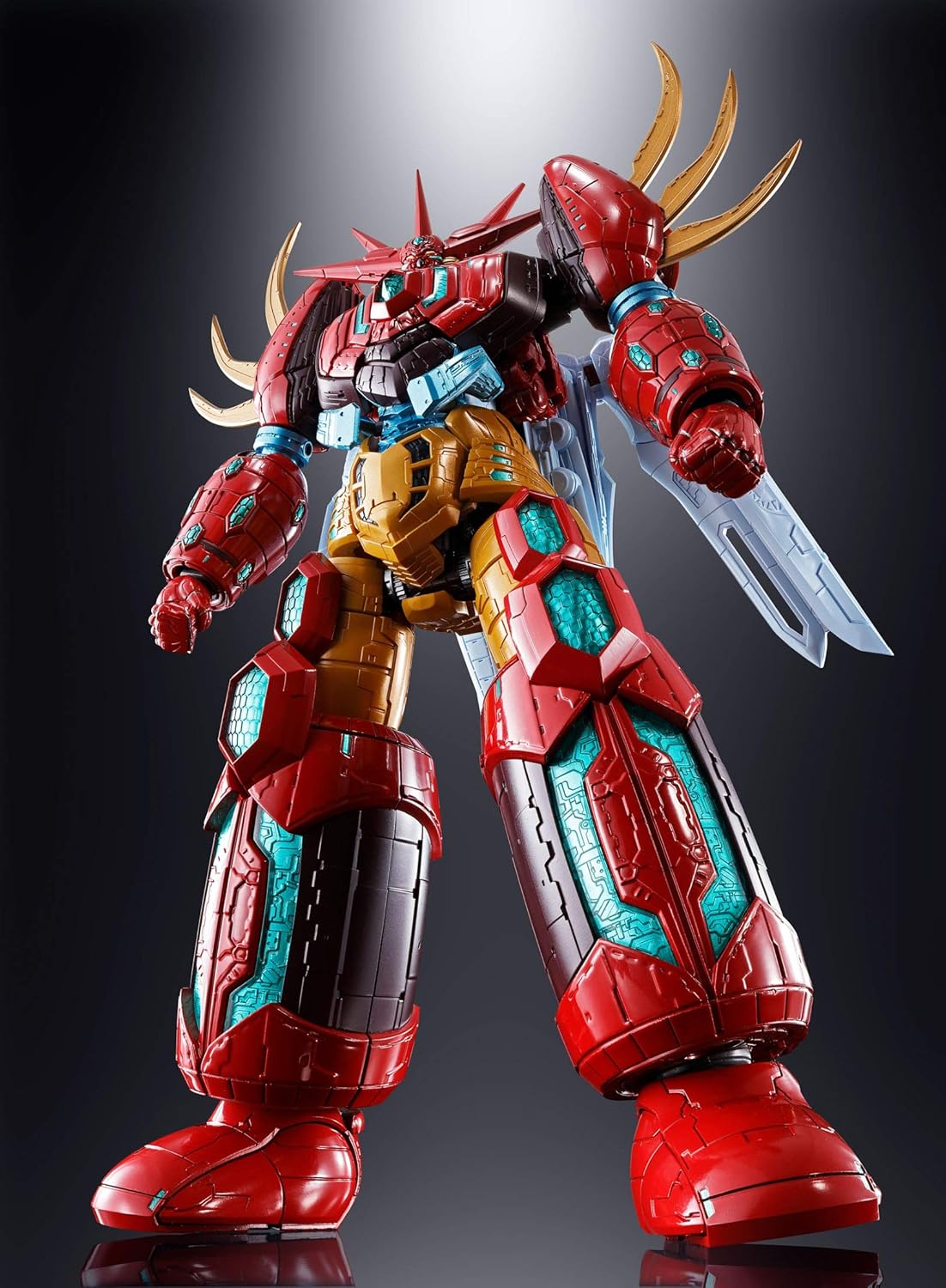 Bandai Spirits Soul of Chogokin GX-87 Getter Emperor, Approx. 8.7 inches (220 mm), ABS & Die Cast & PVC Pre-painted Action Figure