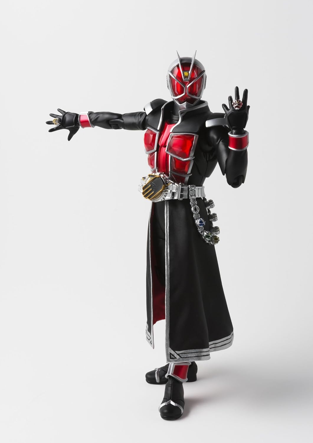 TAMASHII NATIONS S.H.フィギュアーツ 仮面ライダーウィザード フレイムスタイル(真骨彫製法) 約145mm ABS&PVC製 塗装済み可動フィギュア