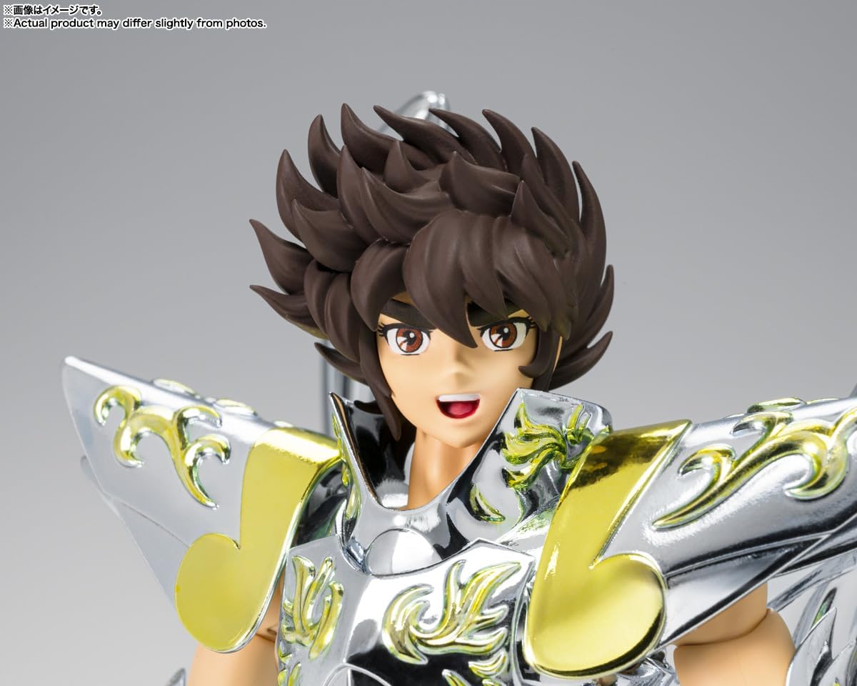 TAMASHII NATIONS Saint Cloth Myth EX Saint Seiya Pegasus Seiya (God Cloth), Approx. 6.7 inches (170 mm), PVC & ABS & Die Cast Pre-painted Action Figure