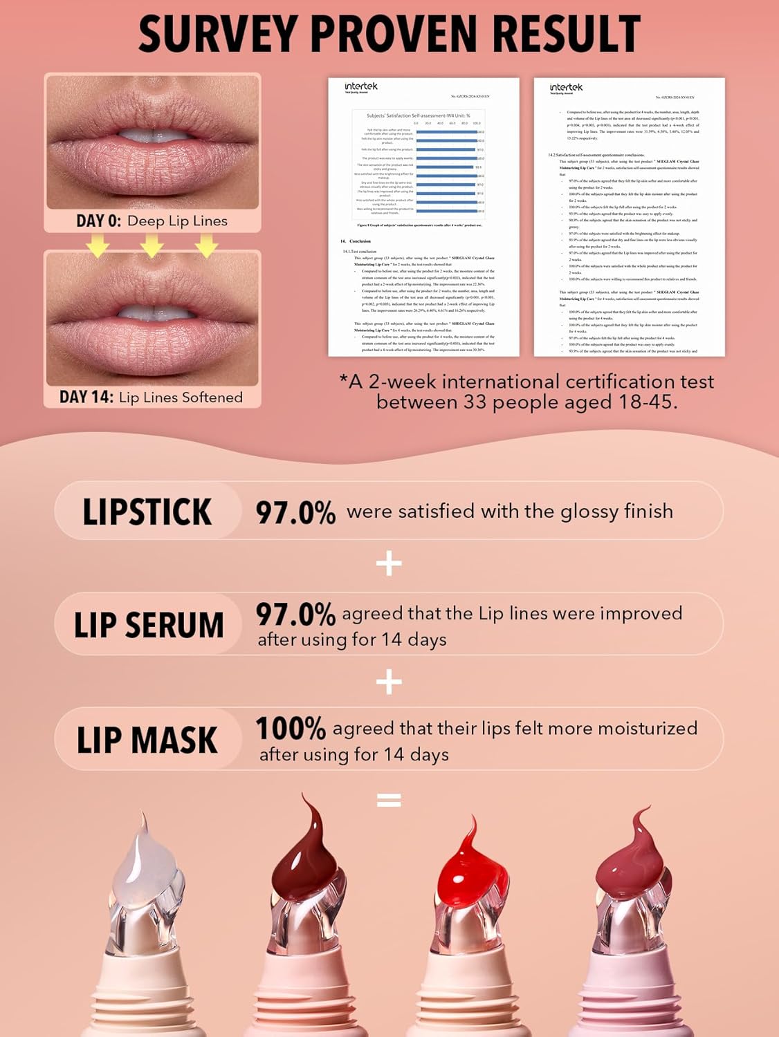 SHEGLAM Crystal Glaze Lip Gloss Moisturizing Jelly, Crystal Gloss, Lasts 8 Hours, Sweet Scent (Strawberry Milk)