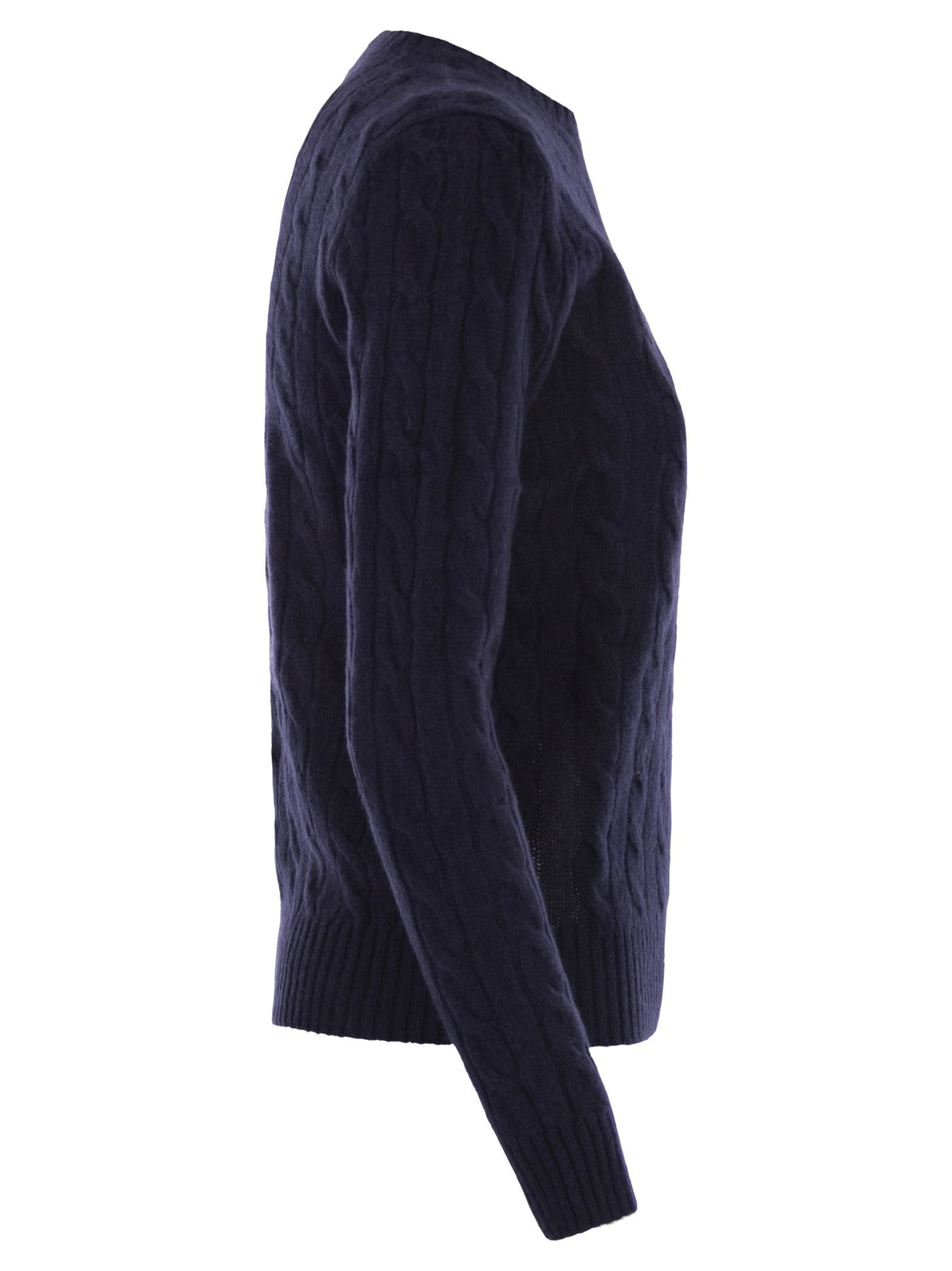 Polo ポロラルフローレンはウールとカシミアクルーネックを編みました - Image 8