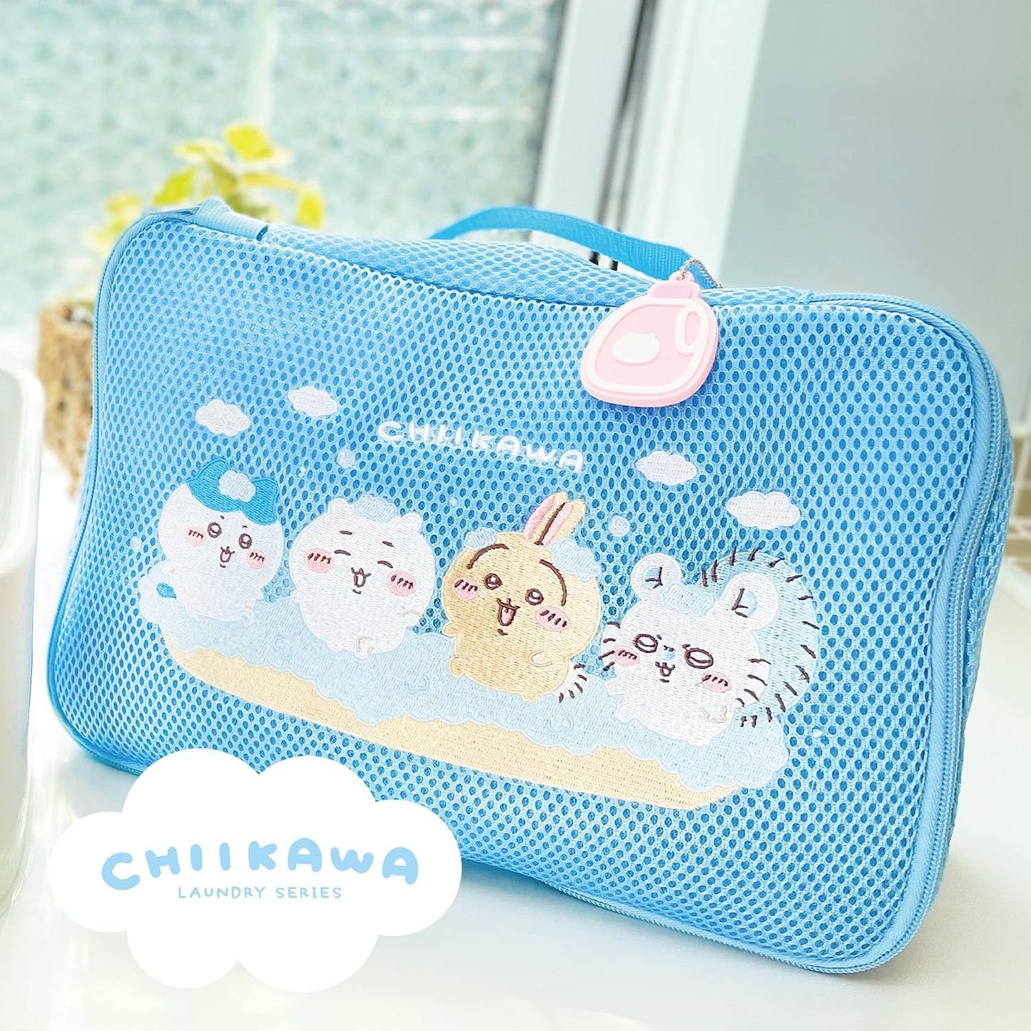 Shobido Shoubidou Chiikawa Laundry Series Mesh Pouch CW46439