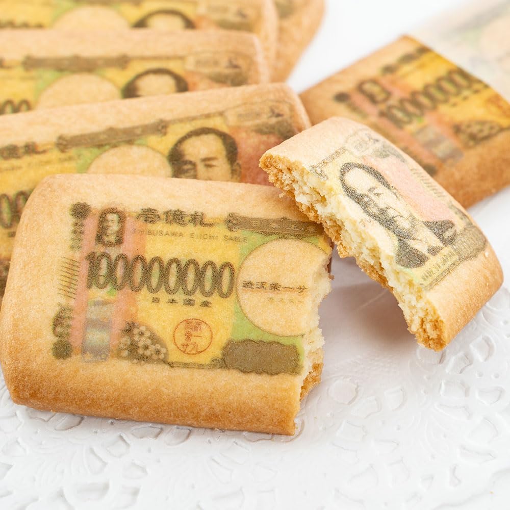 Shibusawa Eiichi Sablé 18-piece Nagatoya Banknote Sablé Cookies