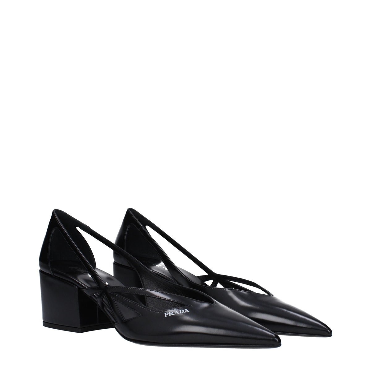 Prada プラダサンダルレザーブラック - Image 8