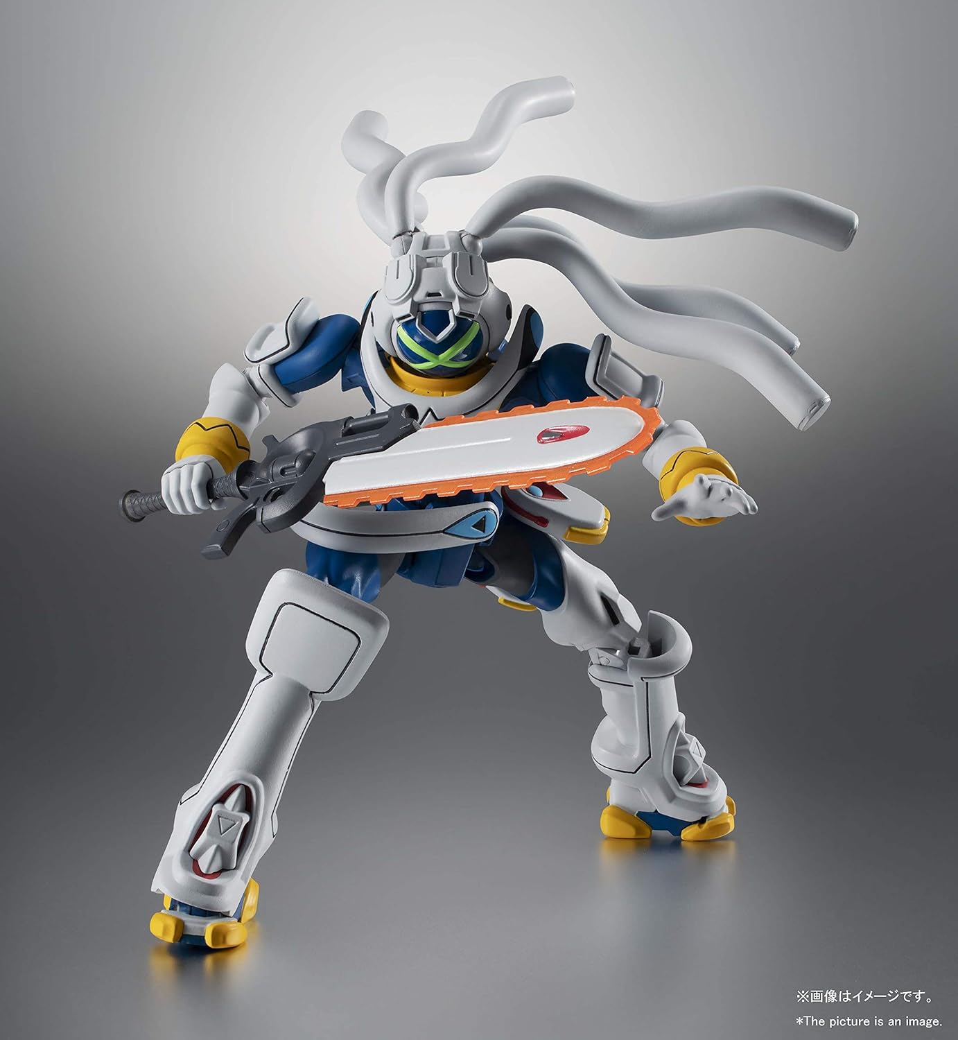 Robot Spirits OVERMAN King Gainer King Gainer & Gachiko, Approx. 5.1 inches (130 mm), ABS, PVC & PET Pre-painted Action Figure