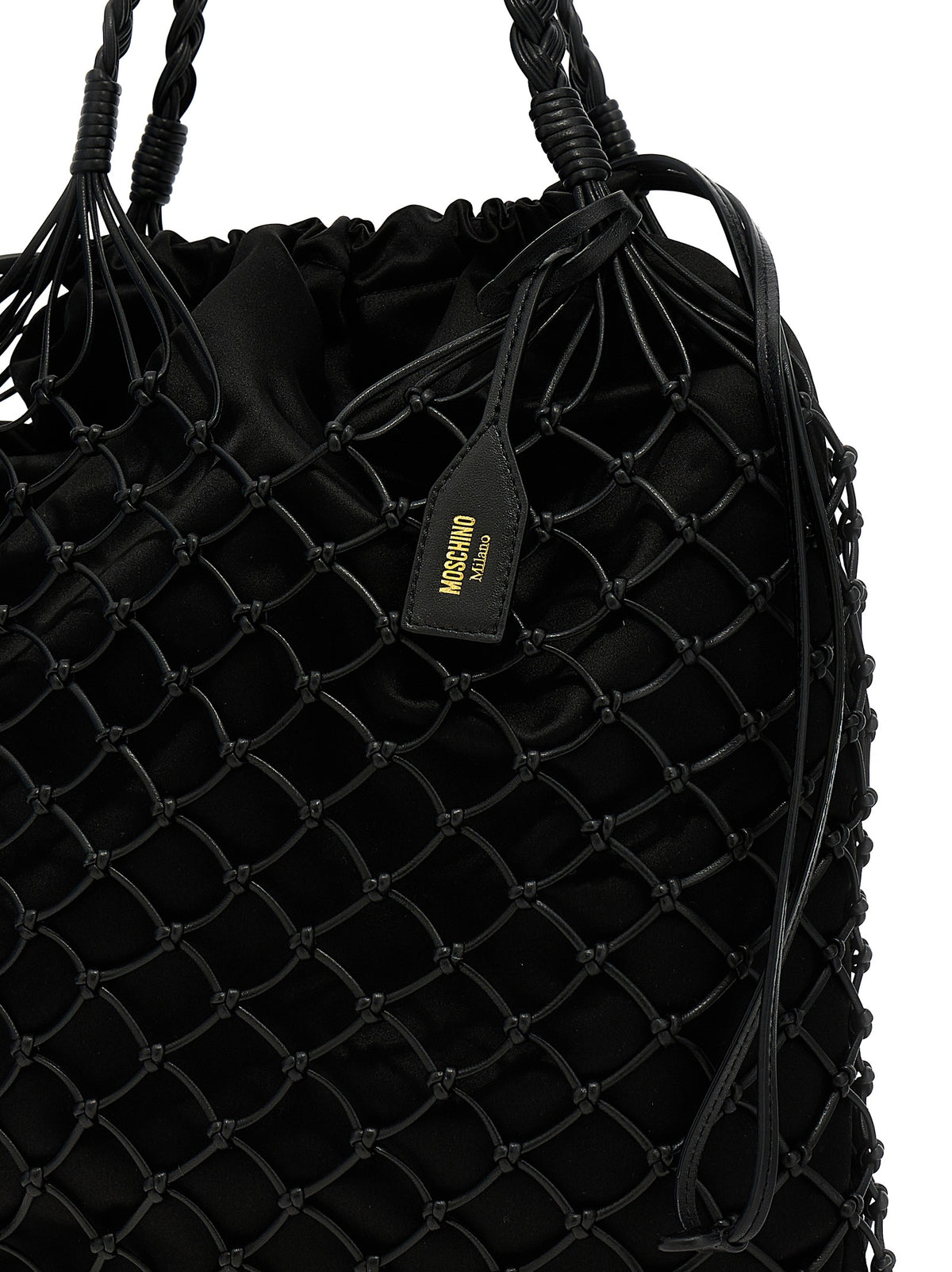 Moschino モスキーノ織りナッパレザーショッピングバッグ - Image 8