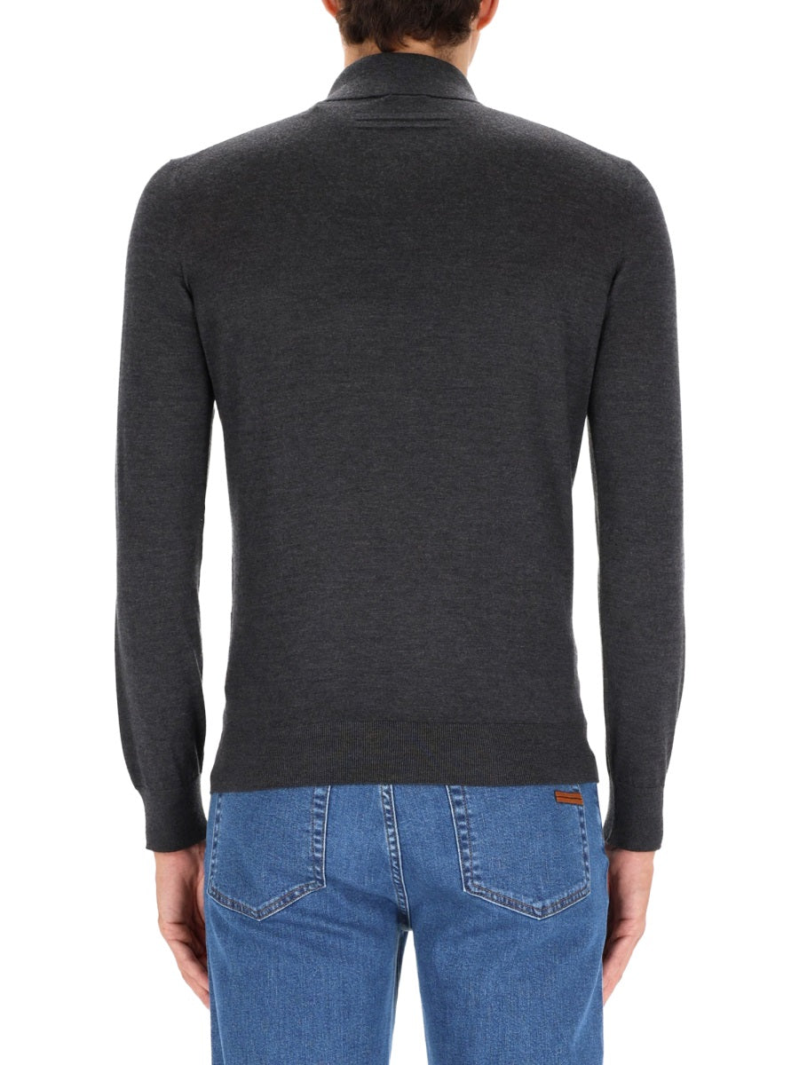 Zegna ゼニア カシミア ポロシャツ - Image 8