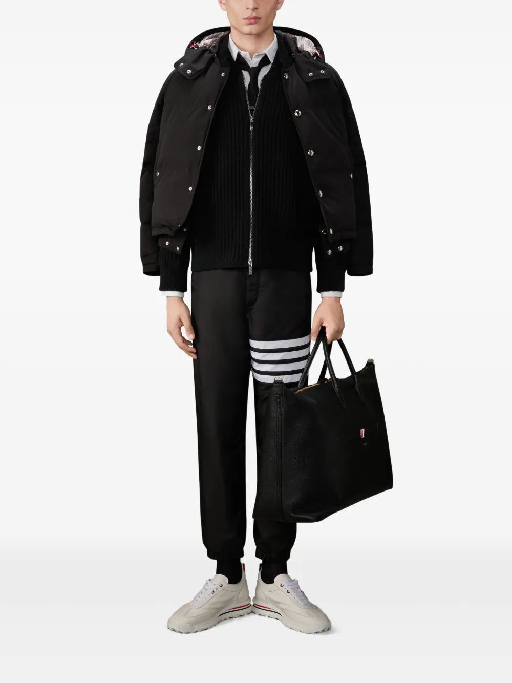 Thom Thom Browne ストライプ トラック パンツ - Image 8