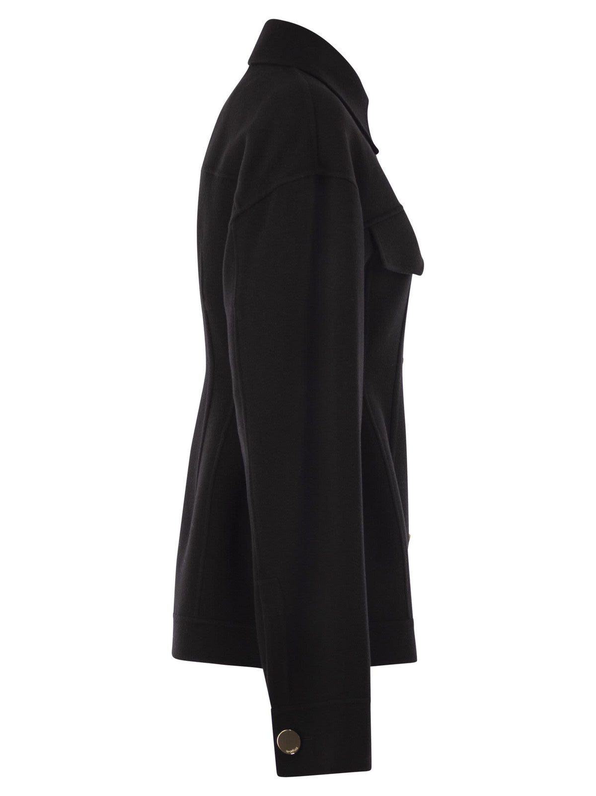 Sportmax SportMax EGEOタイトフィッティングウールカバン - Image 8
