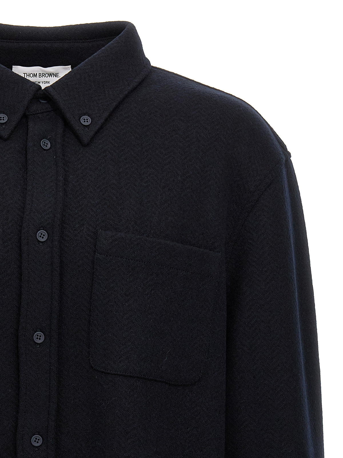 Thom Thom Browne Herringbone Shirt - Image 8