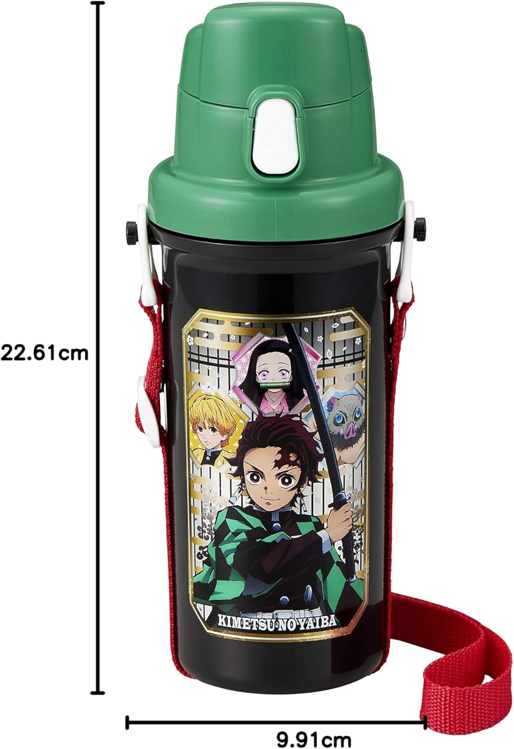 OSK Demon Slayer Direct Drink Thermos SC 600B, Dark Brown