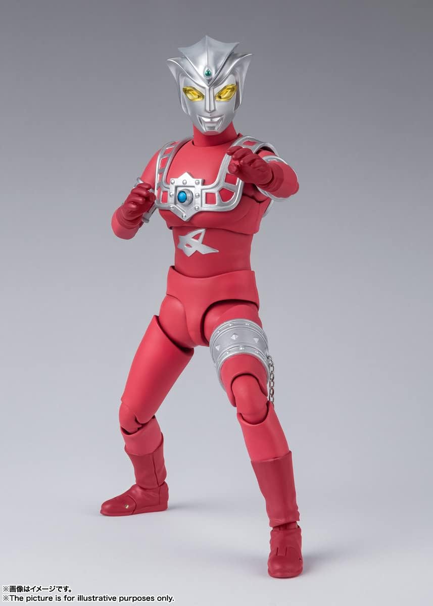 S.H. Figuarts Ultraman Leo Astra Approx. 5.9 inches (150 mm), ABS & PVC, Pre-painted Action Figure