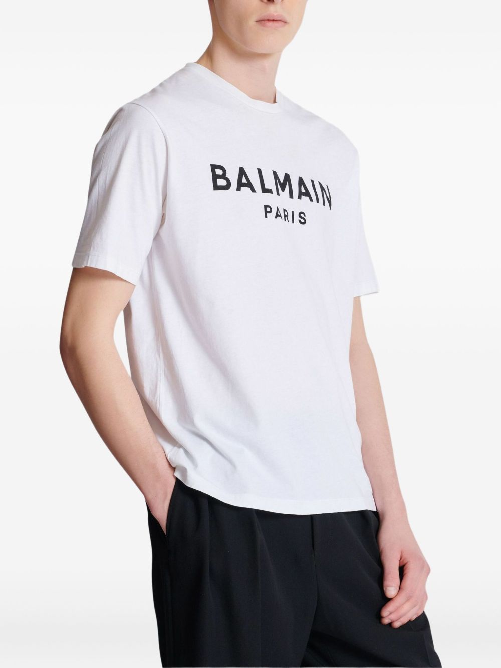 Balmain バルマンTシャツとポロスホワイト - Image 8