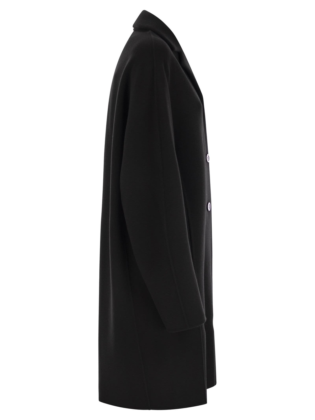 Sportmax ボタン付きスポーツマックスアドリアウールコート - Image 8