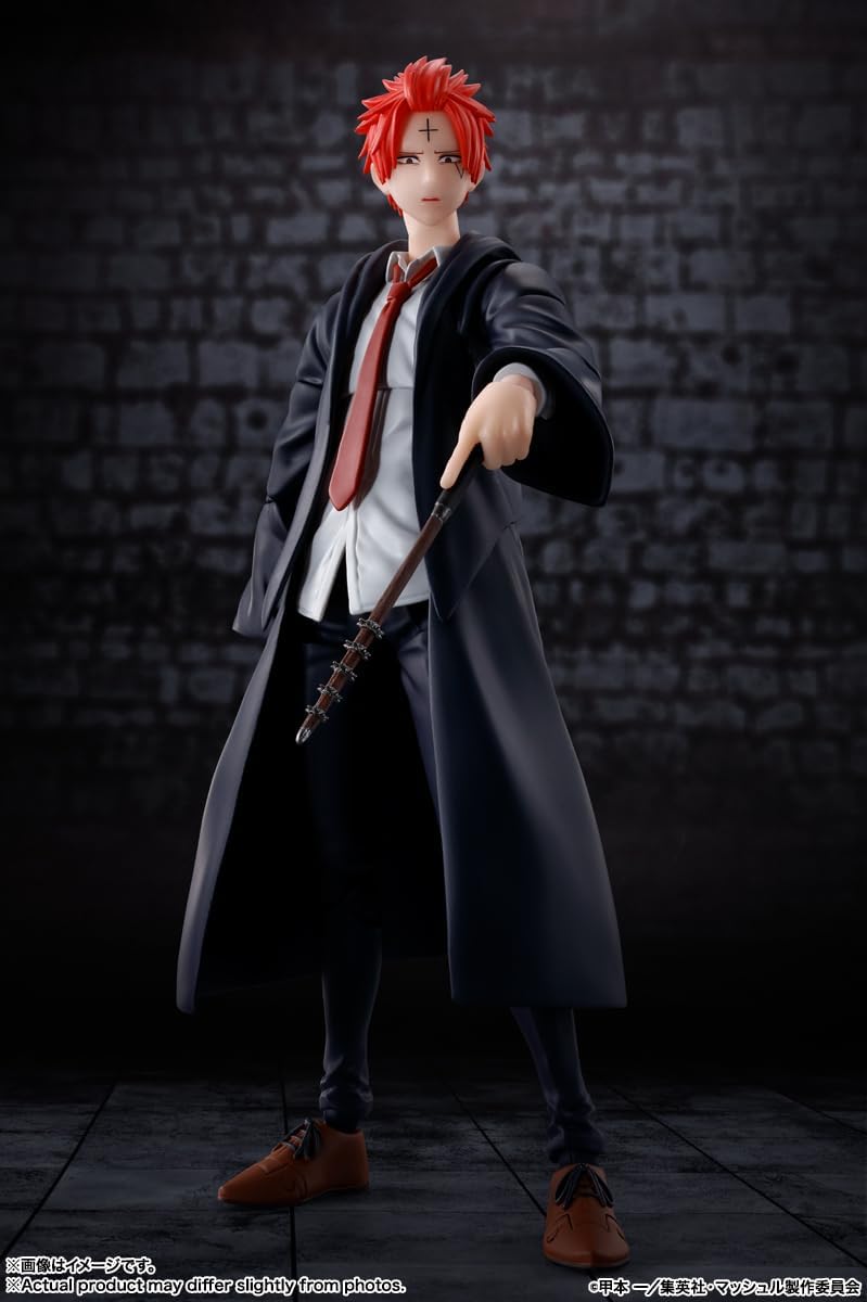 S.H. Figuarts Mashle Dot Barrett, Approx. 6.1 inches (155 mm), PVC & ABS, Pre-painted Action Figure