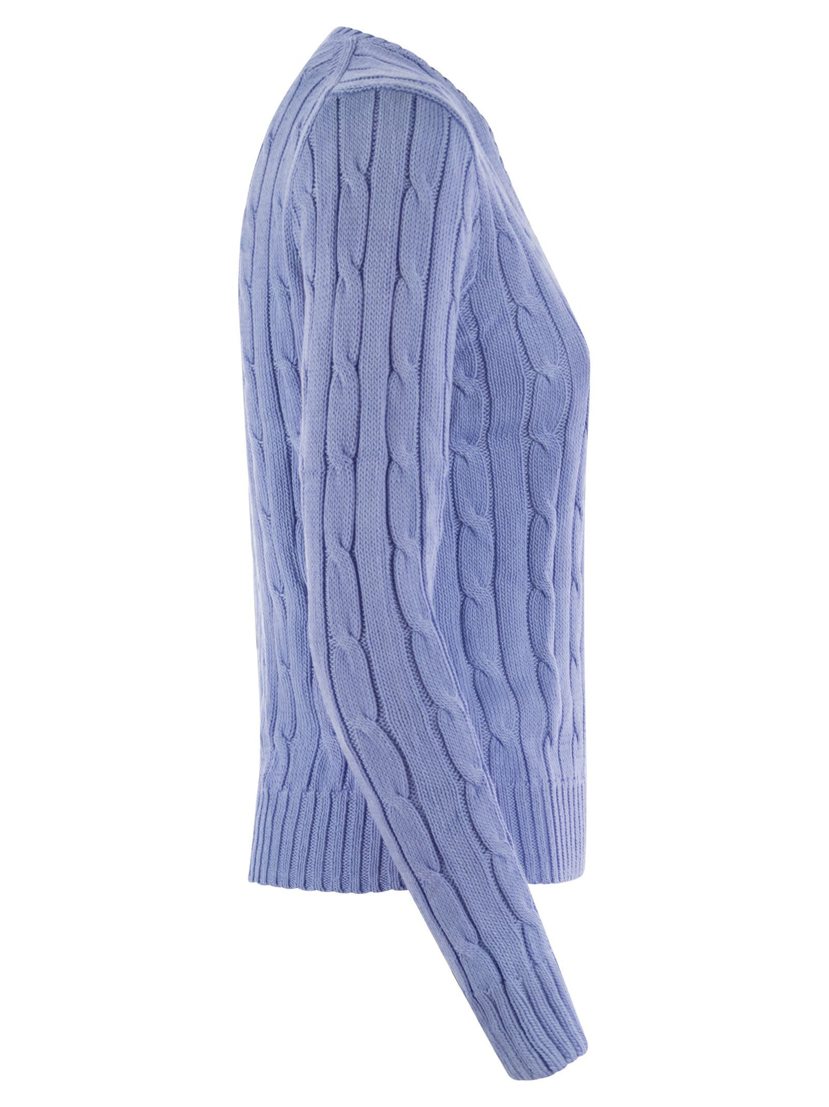 Polo Polo Ralph Lauren Plaited Cotton V Neck Seater - Image 8