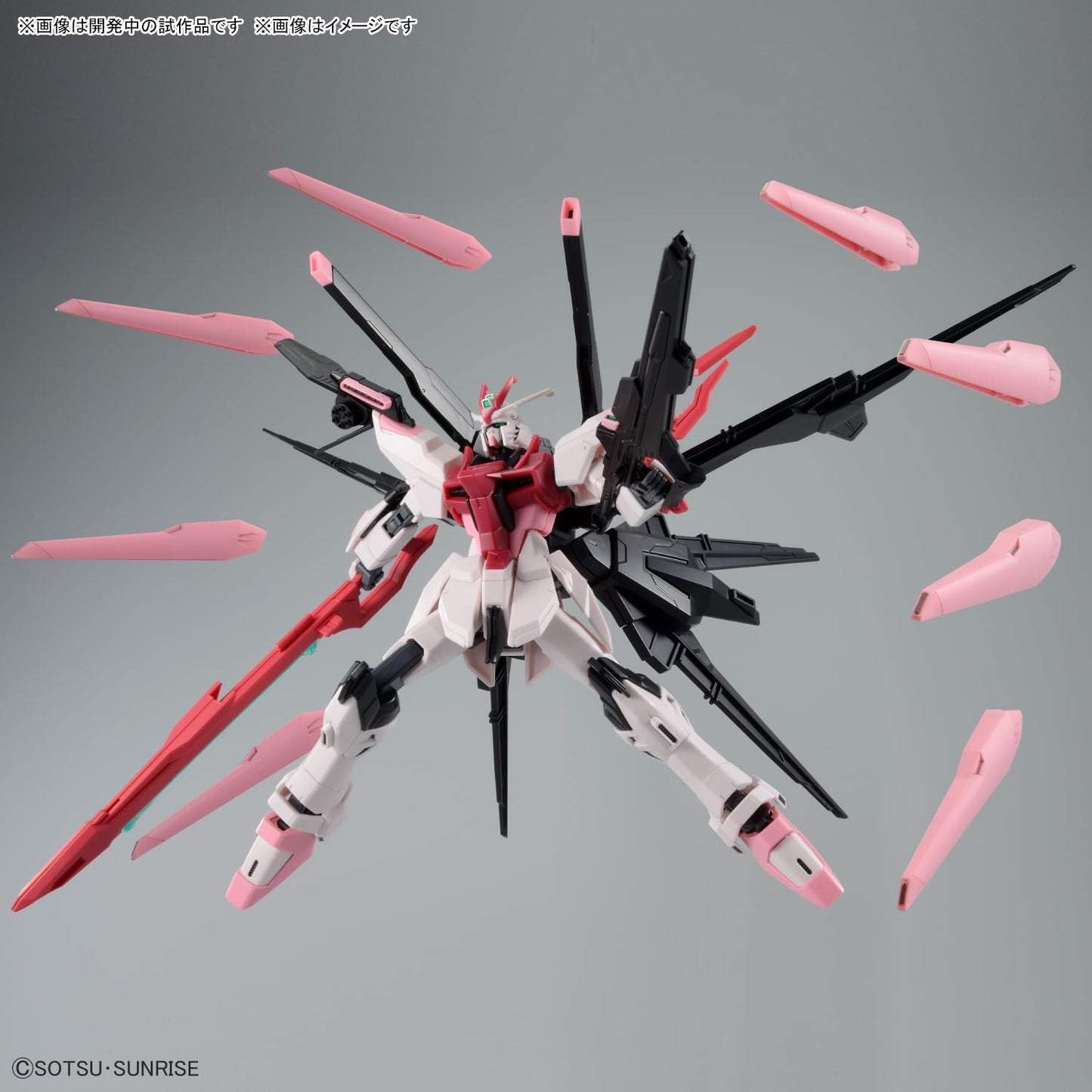 HG Gundam Build Metaverse Gundam Perfect Strike Freedom Rouge 1/144 Scale, Color-Coded Plastic Model