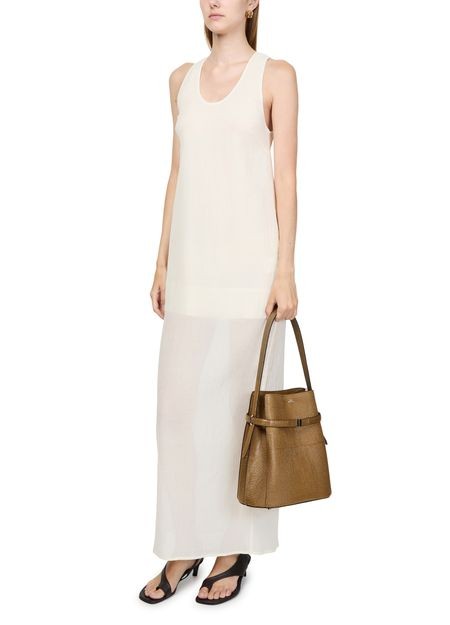 TOTEME Belted lizard embossed bucket bag - Image 8