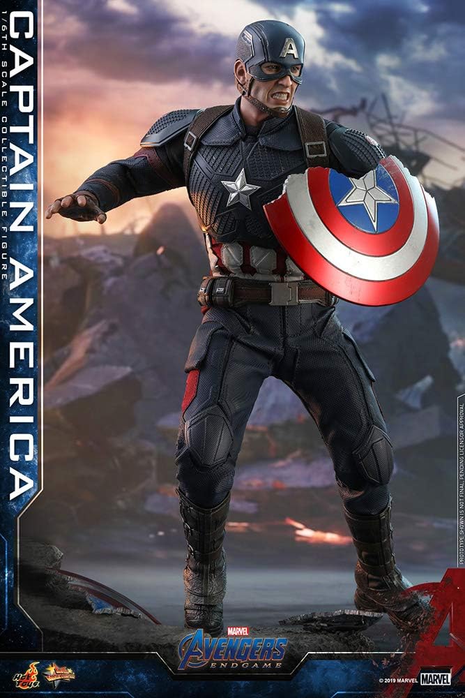 Movie Masterpiece Captain America Avengers End Game 1/6 Scale Figure