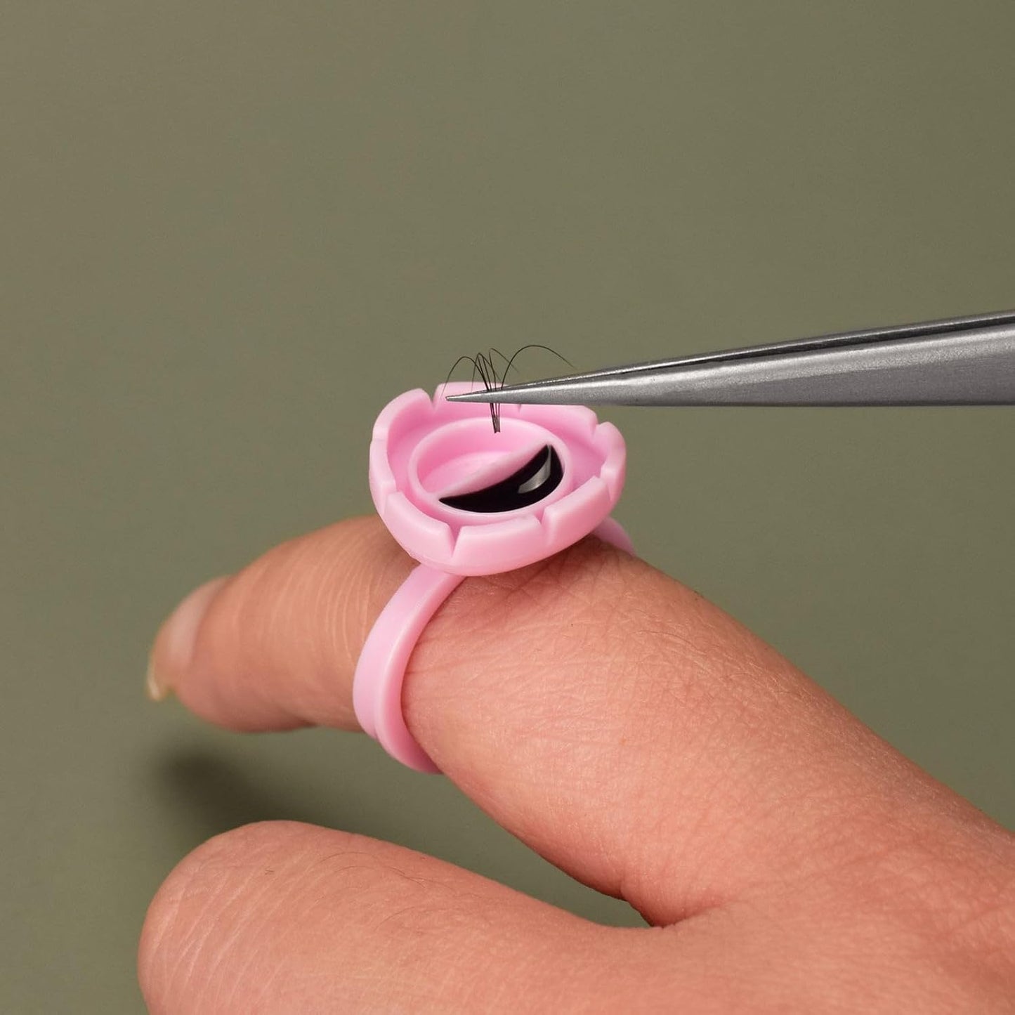 UAKEREDプロ向け まつ毛エクステンション ツールフルセットシリカゲルまつげカールセット5号Yブラシまつげリフトパッド接ぎ木まつげリフトカーラーリングまつげエクステンション用品繰り返し使用可能