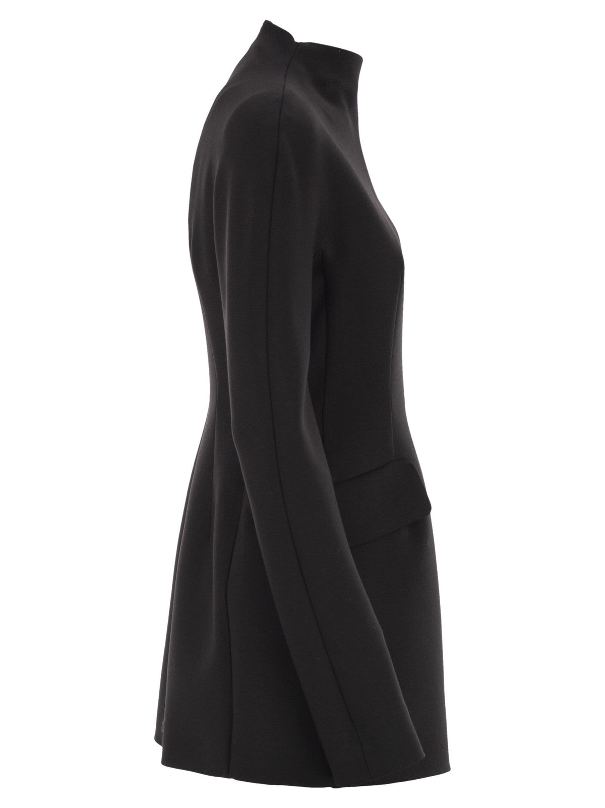 Sportmax SportMax Tefriteショートストレッチウールドレス - Image 8