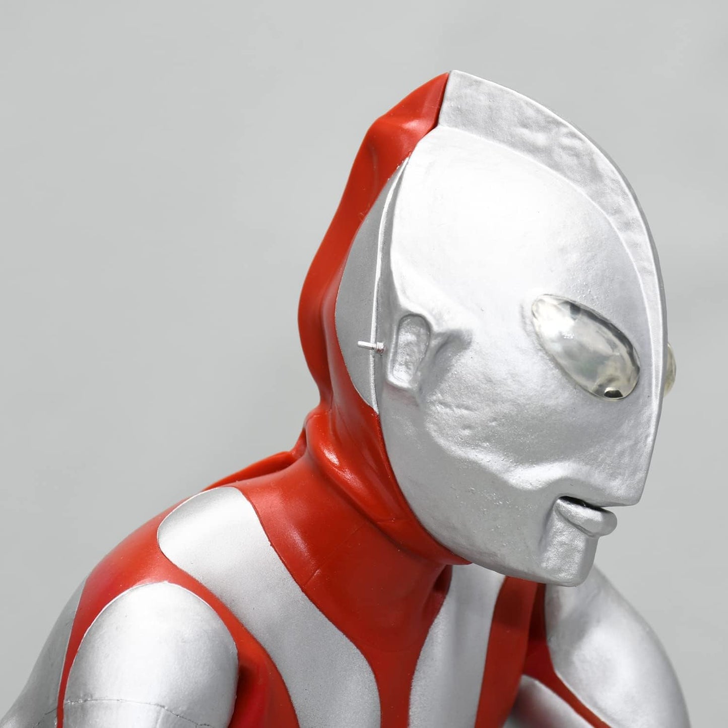 Ultraman 4571587310609 Mega Soft Vinyl Kit (A Type), Reprint Edition, Non-scale, Total Height Approx. 13.8 inches (35 cm), Soft Vinyl, Unpainted, Assembly Kit