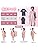 Pokmill Bathrobe, Pajamas, Nursing Care, Front-Opening, Cotton, Knee Length, Nursing Clothes, Hospital Wear, Inspection Wear, Loose, Easy to Put On and Take Off, Spring, Summer, Autumn, Room Wear