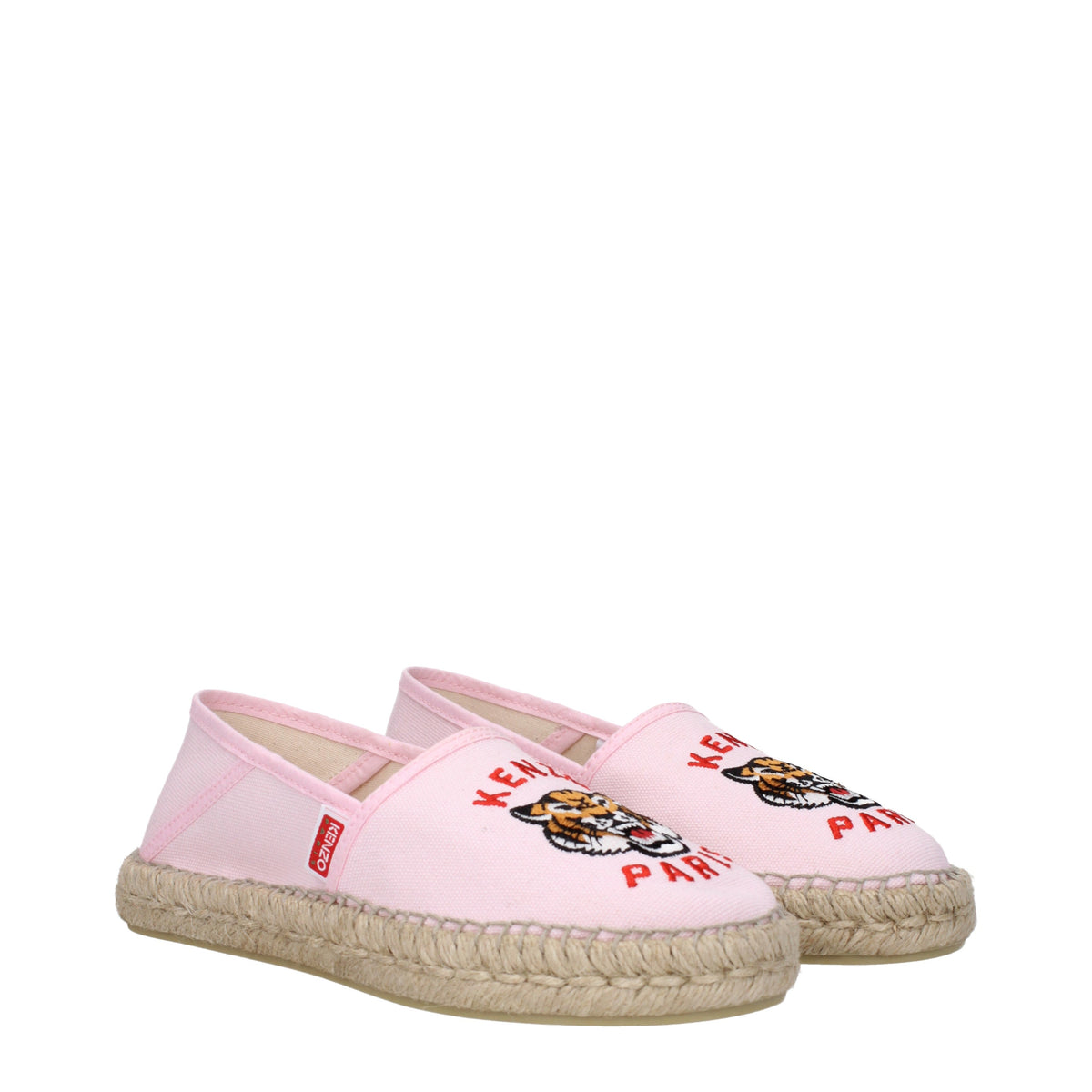Kenzo Kenzo Espadrillas Woman Fabric Pink - Image 8