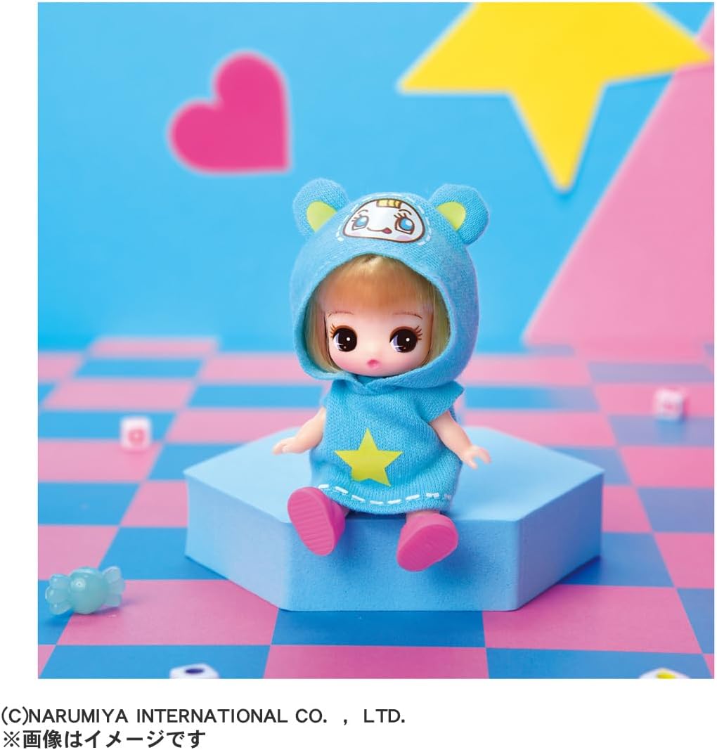 Takara Tomy Licca-chan Doll, Narmiya Characters Collection, Changeable Dress-up, Pretend Play, Toy for Ages 3 and Up