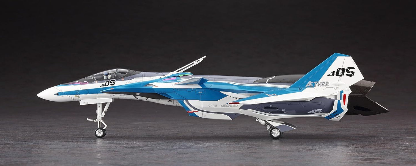 ハセガワ マクロスシリーズ マクロスデルタ VF-31J ジークフリード ハヤテ機 1/72スケール プラモデル 29