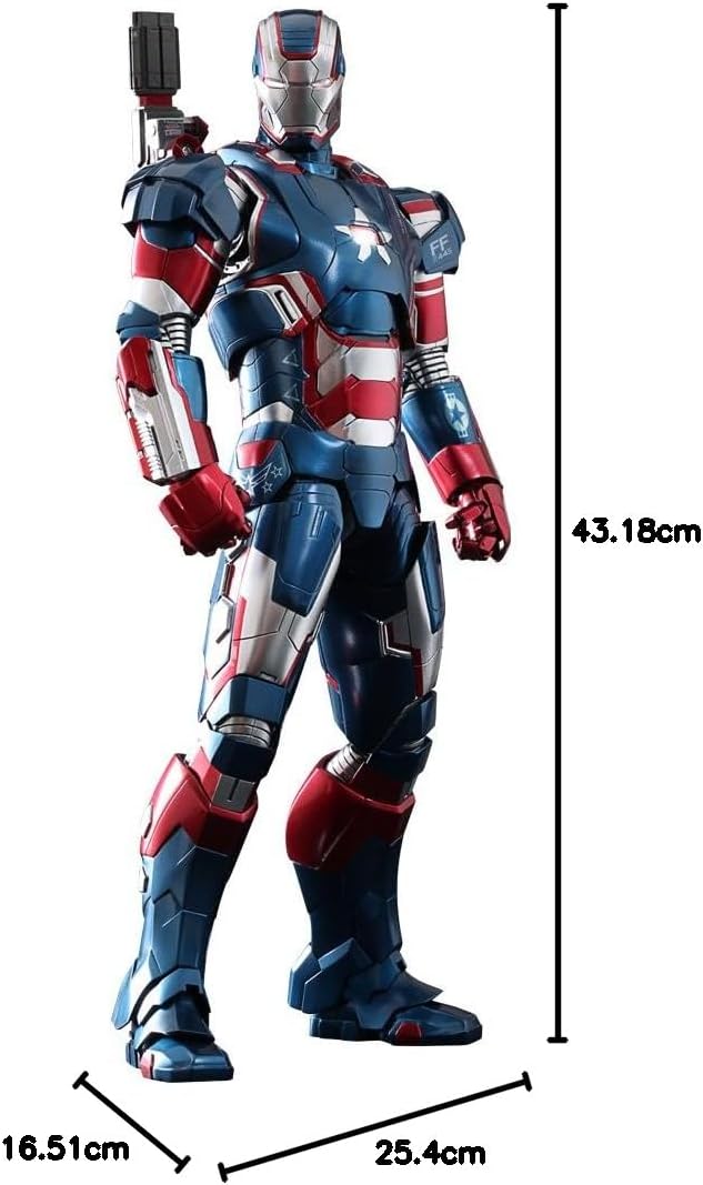 ムービー・マスターピース DIECAST アイアンマン3 1/6スケールフィギュア アイアン・パトリオット
