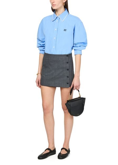 MIU MIU レザー製 バレエシューズ - Image 8