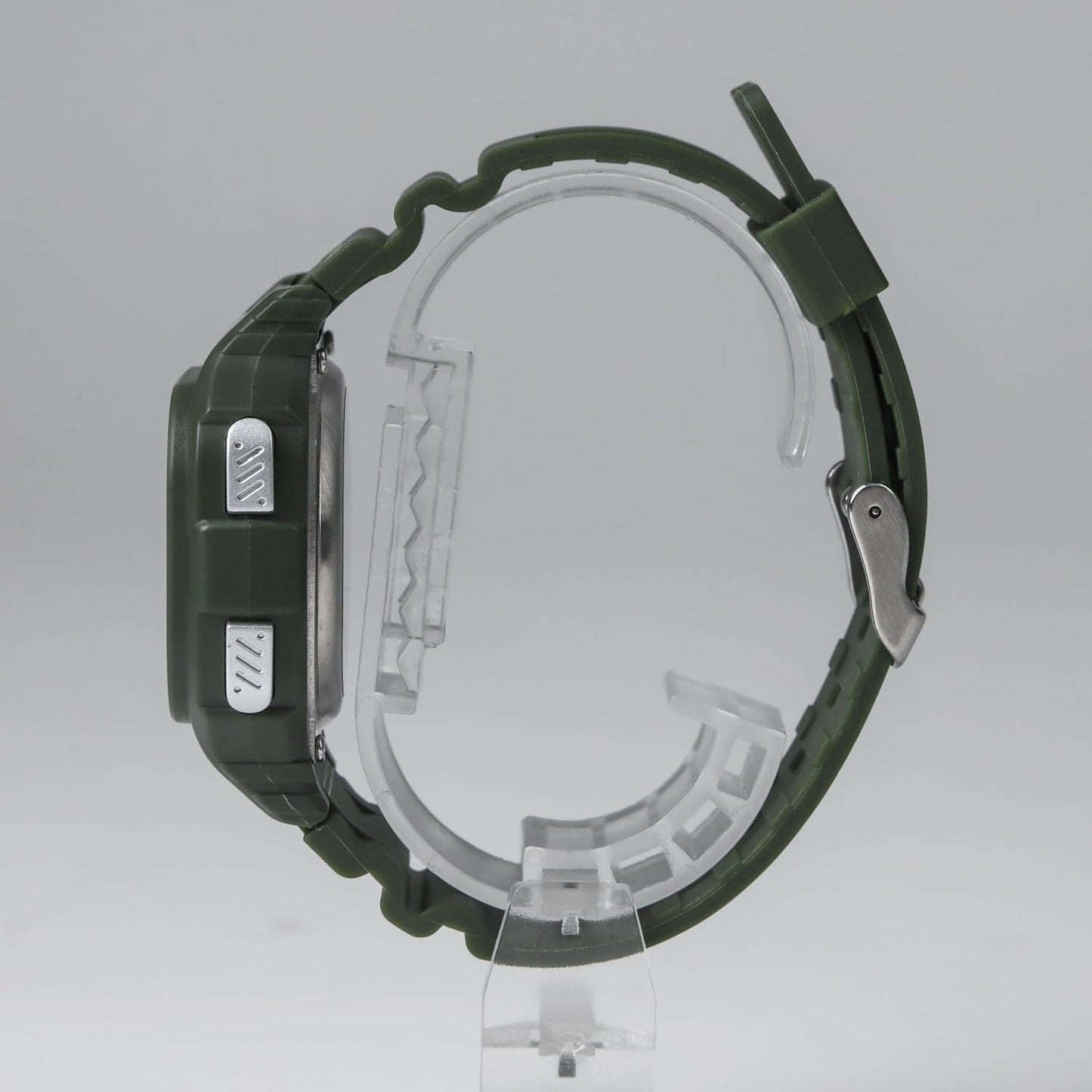 MAG MW-550A GR Digital Radio Solar Dual Power Waterproof Urethane Strap Small for Children MW-550A GR Green