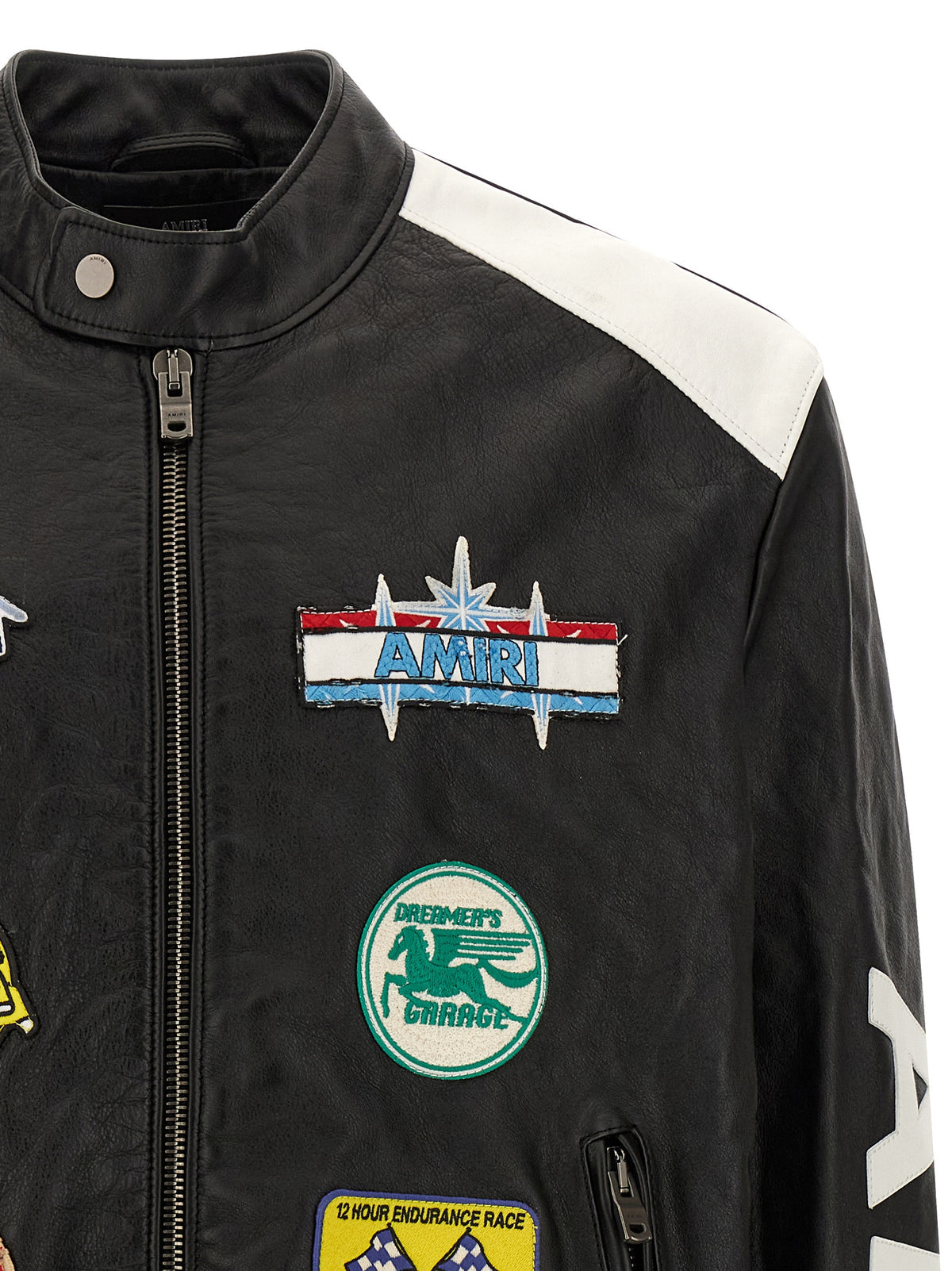 Amiri Amiri 'Amiri Patch Racer'ジャケット - Image 8