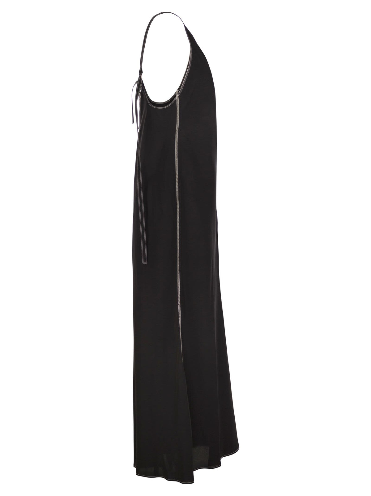 Sportmax 調整可能なショルダーストラップを備えたSportMax Union Long Dress - Image 8