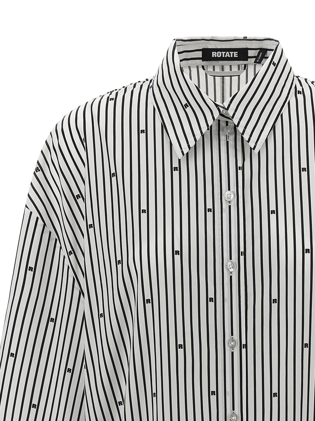 Rotate Rotate Birger Christensen「Poplin特大のストライプ」シャツ - Image 8