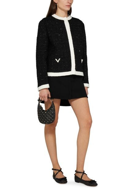 VALENTINO GARAVANI ロックスタッズ スパイク ミニ ホーボーバッグ - Image 8