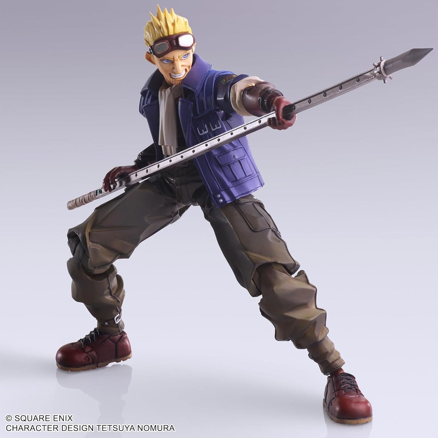 Final Fantasy VII Bling Arts (Sid Highwind) PVC Pre-painted Action Figure