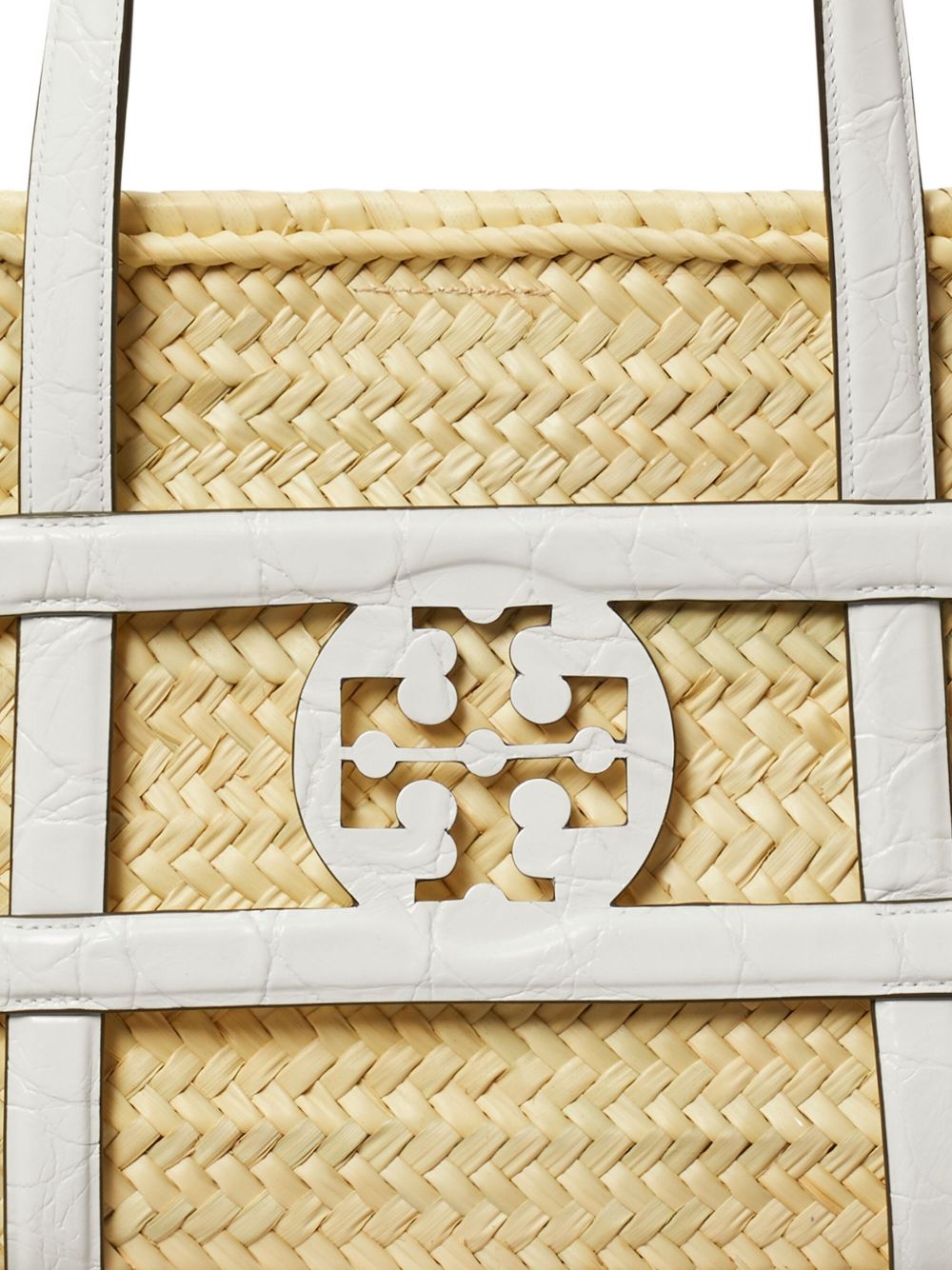 Tory Tory Burch Ella Straw Basket Bag - Image 8