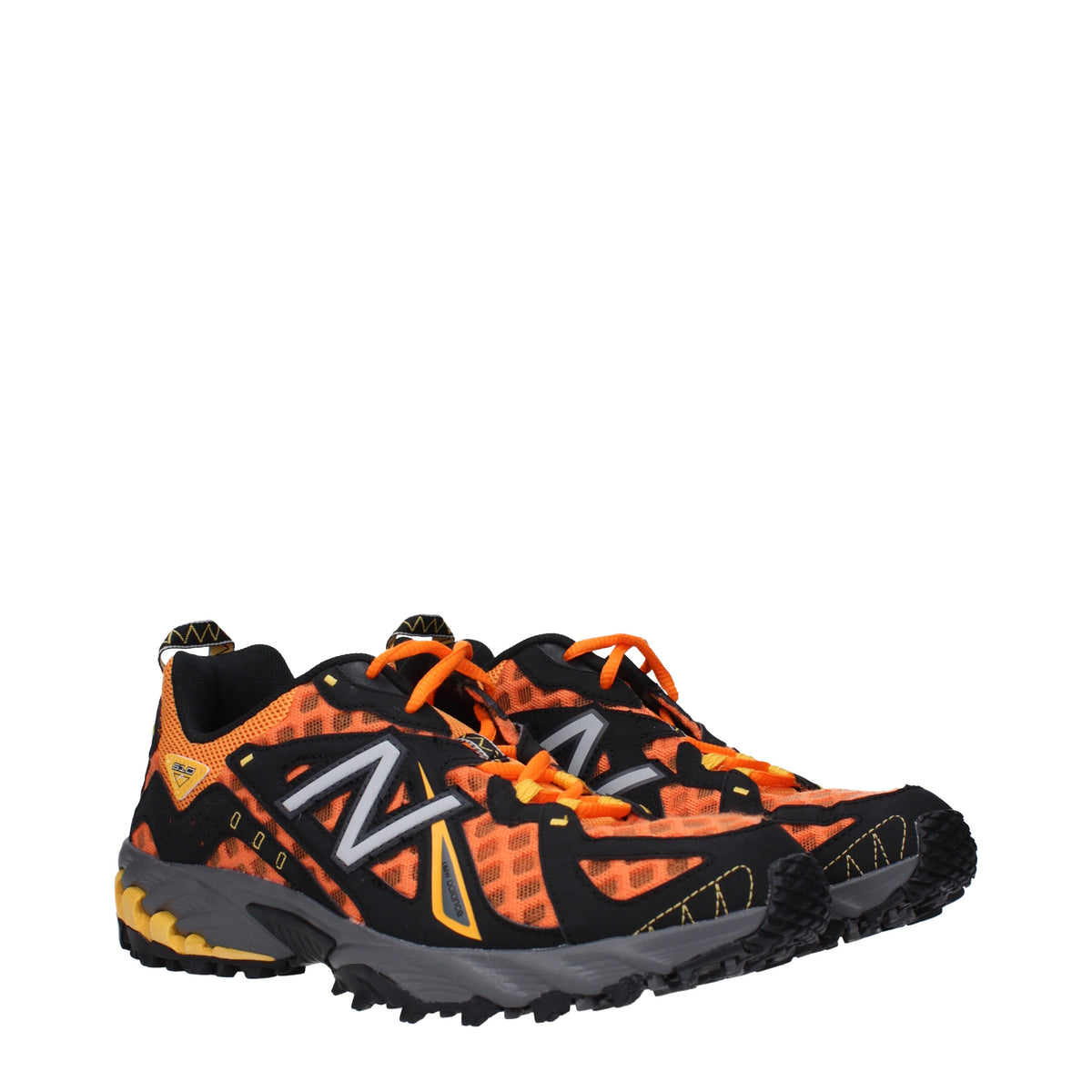 Designer Brand ニューバランススニーカー610マンファブリックオレンジ/ブラック - Image 8