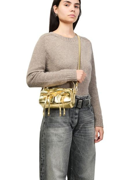 ACNE STUDIOS Micro metallic multi-pocketed bag - Image 8