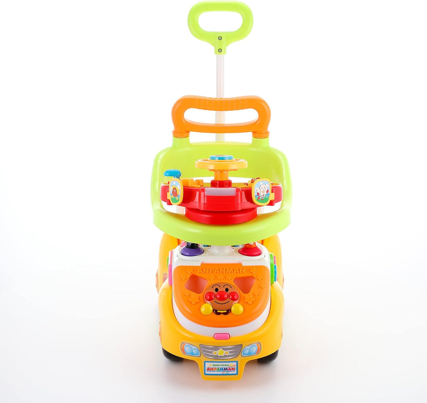 Agatsuma Anpanman Busy Car DX with Push Rod + Guard