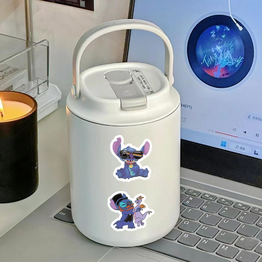 sanyuexiaozai Waterproof Fashionable Anime Stickers, High Definition Images, 2.0 - 2.8 inches (5 - 7 cm), Large Size, 120 Sheets, Cute, Notebook, Stickers, Students, DIY, Car, Motorcycle, Helmet, PC