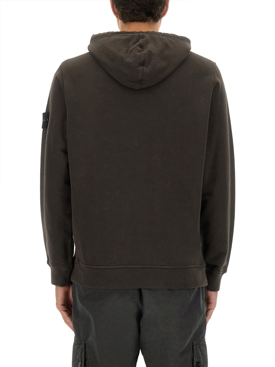 Stone Stone Island Cotton Fleece Sweatshirt - Image 8