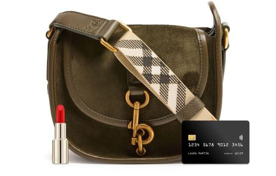 BURBERRY Mini B Clip Messenger Bag - Image 9