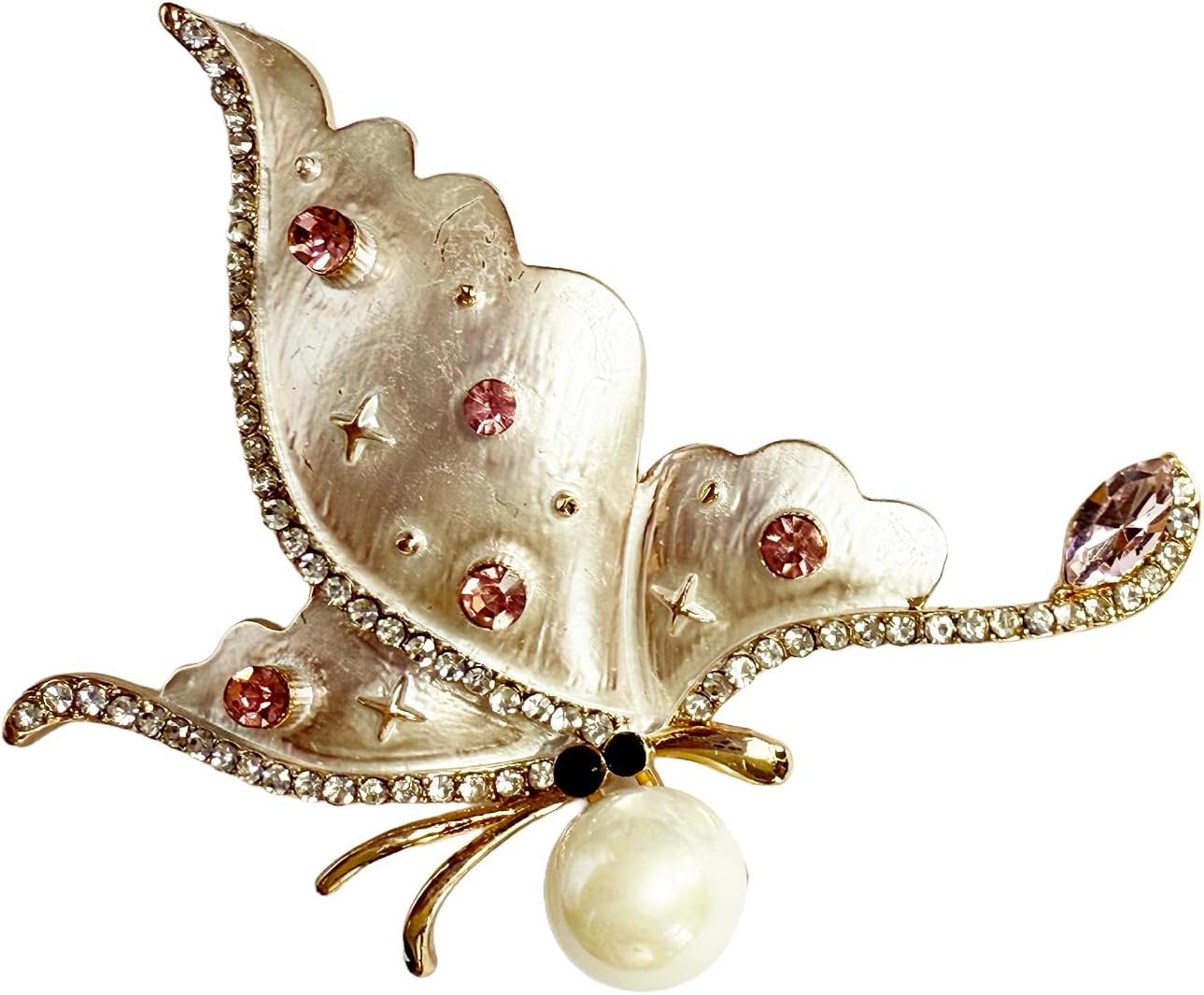 Broche Gracioso de Gato Estoy Bien de Esmalte – Lindo Broche de Solapas de Dibujos Animados para Mochila, Sombrero, Chaqueta, Bolso – Insignia Única de Novedad para Adultos, Adolescentes y Niños