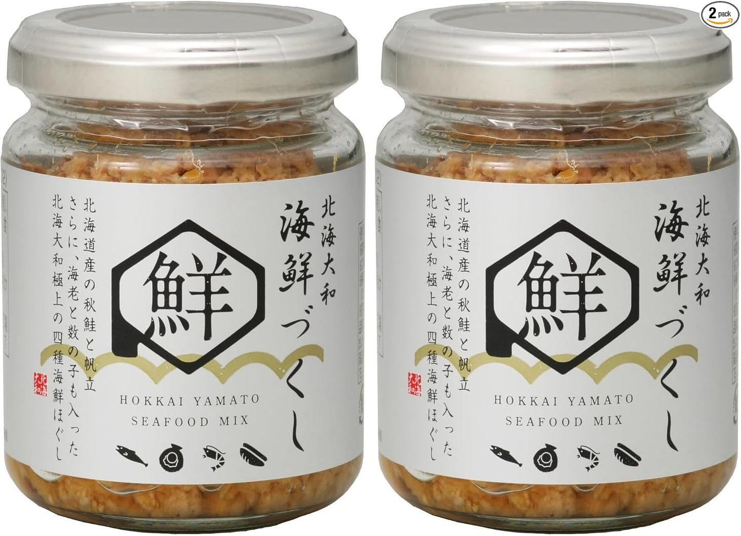 Hokkai Yamato Seafood Zukuchi, 2.8 oz (80 g)