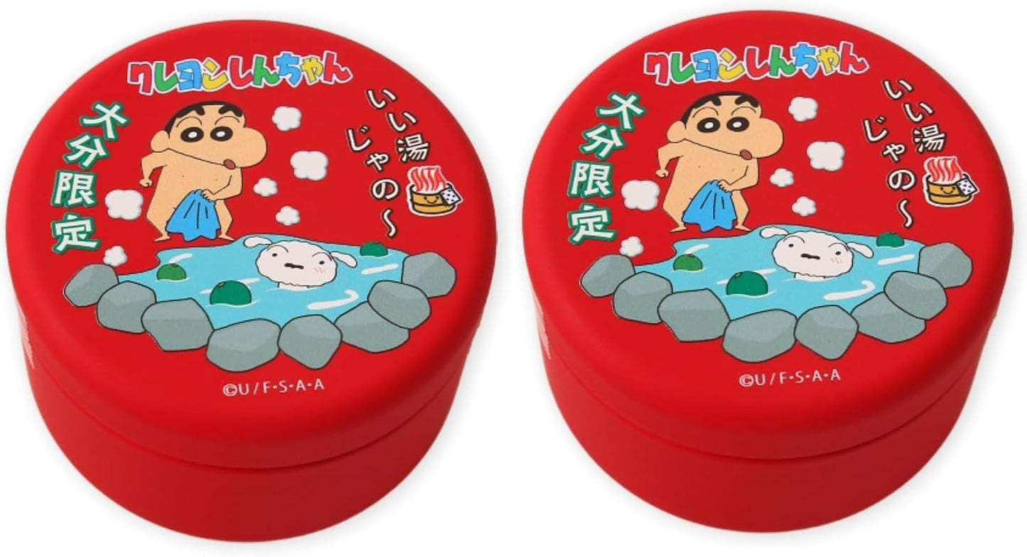 Iwami Shoji Oita Limited Crayon Shin-chan Konpeito Can (Red) 1.1 oz (30 g) x 2 Pieces, Souvenir, Present, Petite Gift